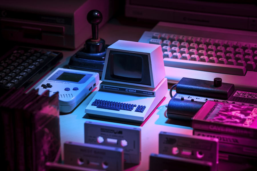 Retro computers and game consoles